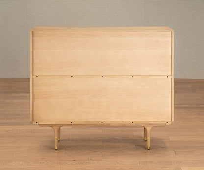 Meuble multimédia Hendrick II - Chêne blanc