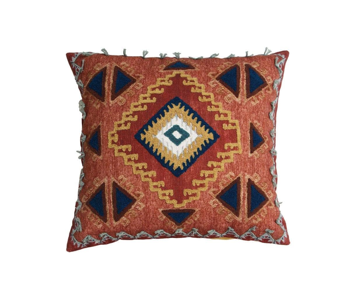 Housse de coussin brodée Kinsfolk