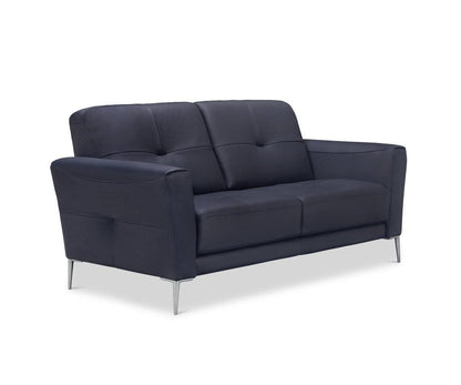 Petit canapé en cuir Liliana