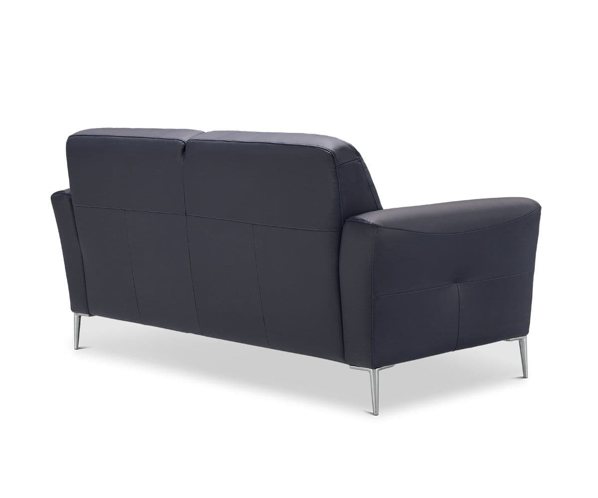 Petit canapé en cuir Liliana