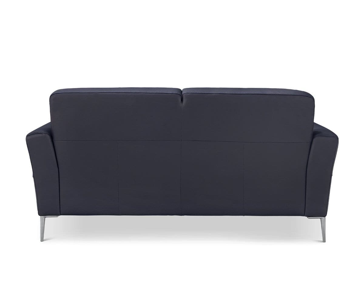 Petit canapé en cuir Liliana