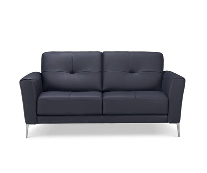 Petit canapé en cuir Liliana