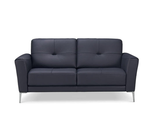 Petit canapé en cuir Liliana