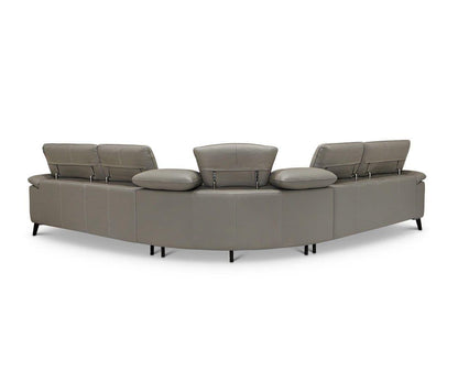 Canapé sectionnel en cuir Abella