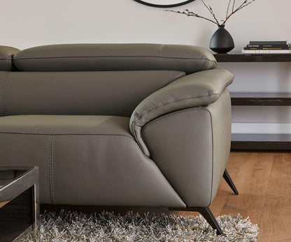 Canapé sectionnel en cuir Abella