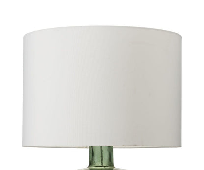 Lampe en verre translucide - Gris fumé