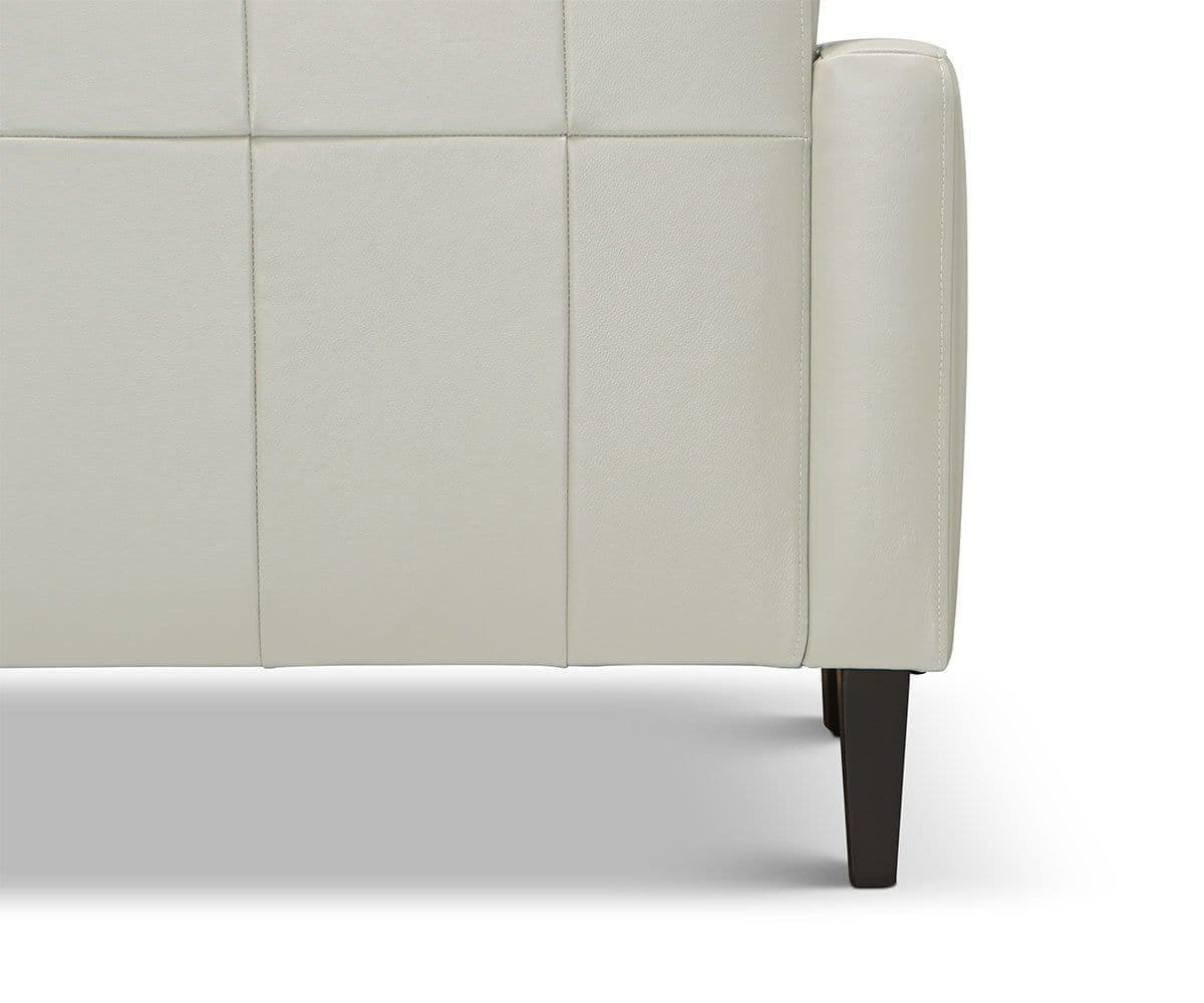 Causeuse en cuir Laura