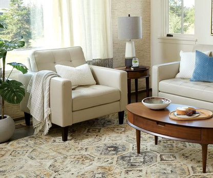 Chaise en cuir Laura