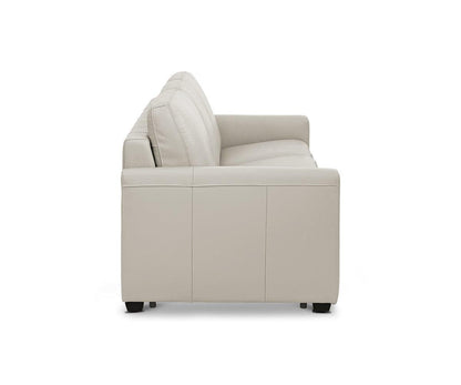 Canapé-lit queen-size en cuir Jonas