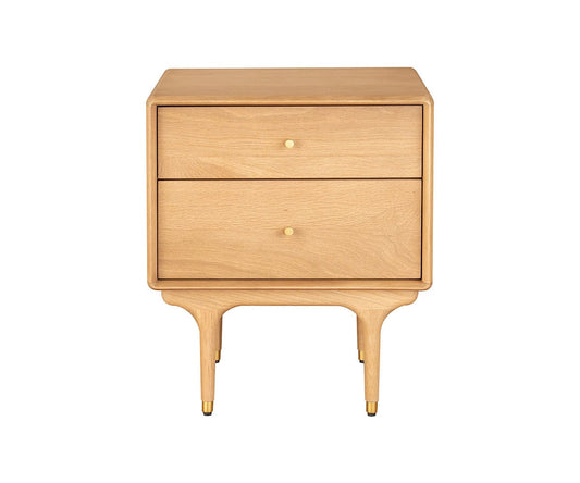 Table de chevet Hendrick II - Chêne blanc 