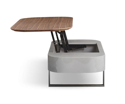 Table basse de rangement à plateau relevable Baptisia