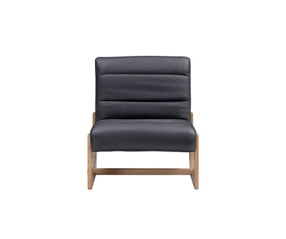 Chaise longue en cuir Unni