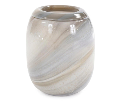 Vase en verre artistique en sable