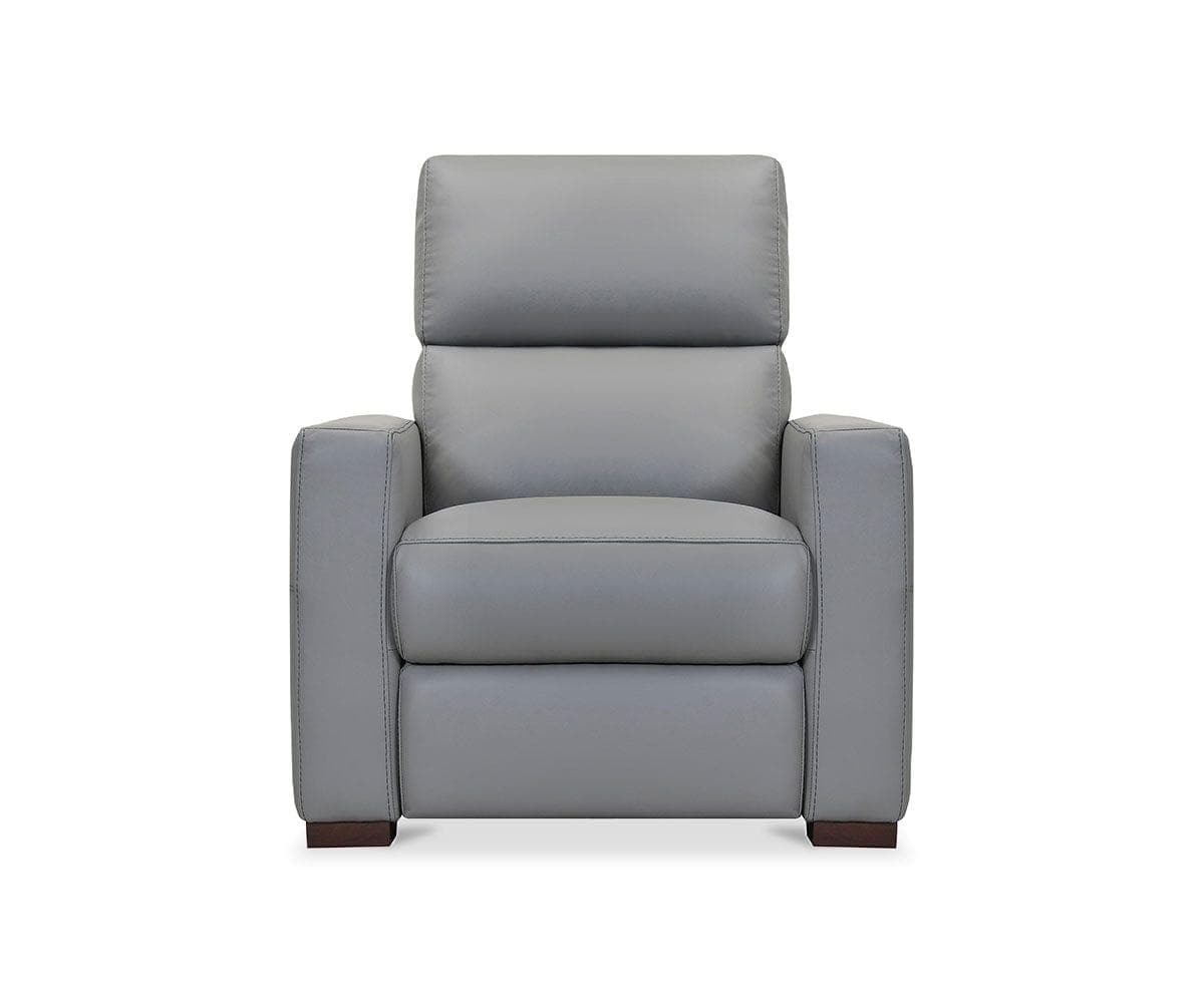 Fauteuil inclinable électrique en cuir Luka