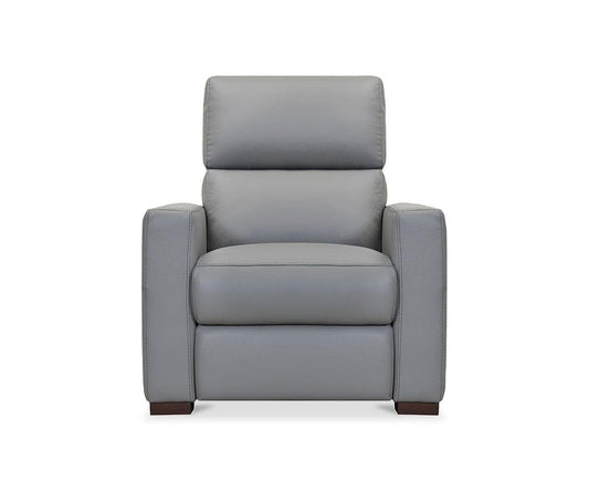 Fauteuil inclinable électrique en cuir Luka