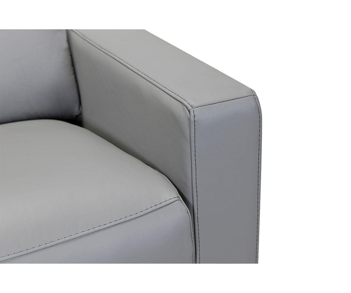 Canapé électrique en cuir Luka