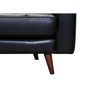 Chaise en cuir Turner