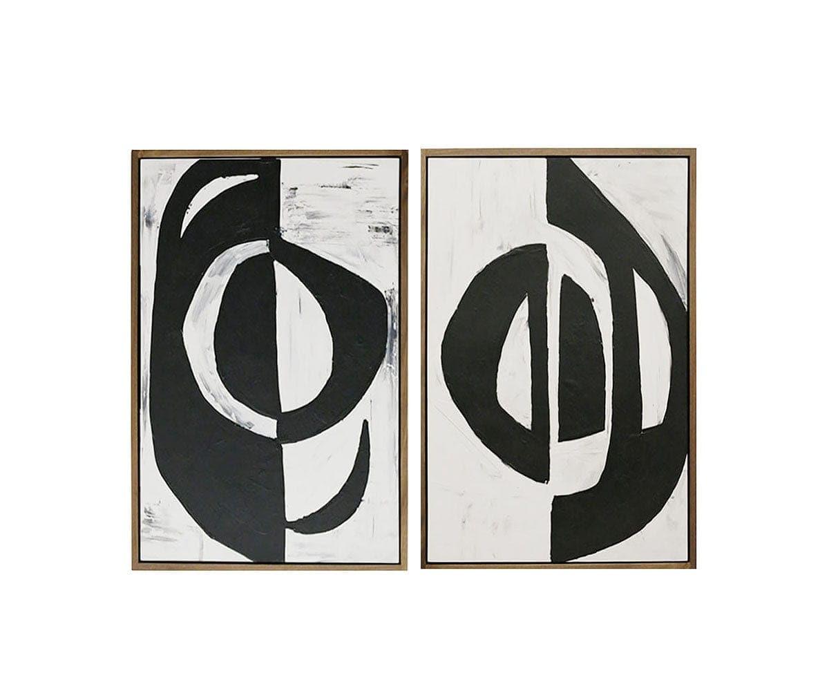 Ensemble d'art mural « Aperçus abstraits »