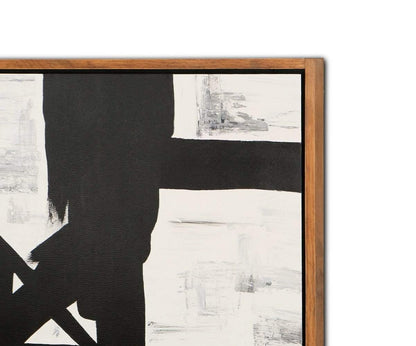 Art mural graphique abstrait Balkon