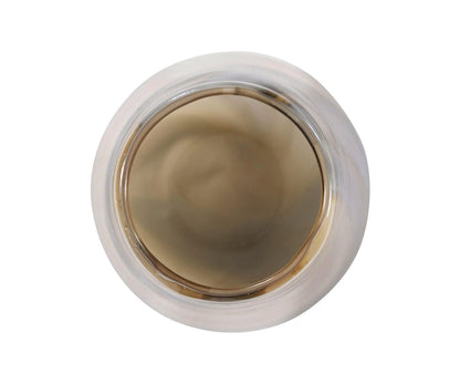 Vase conique en verre Sand Art