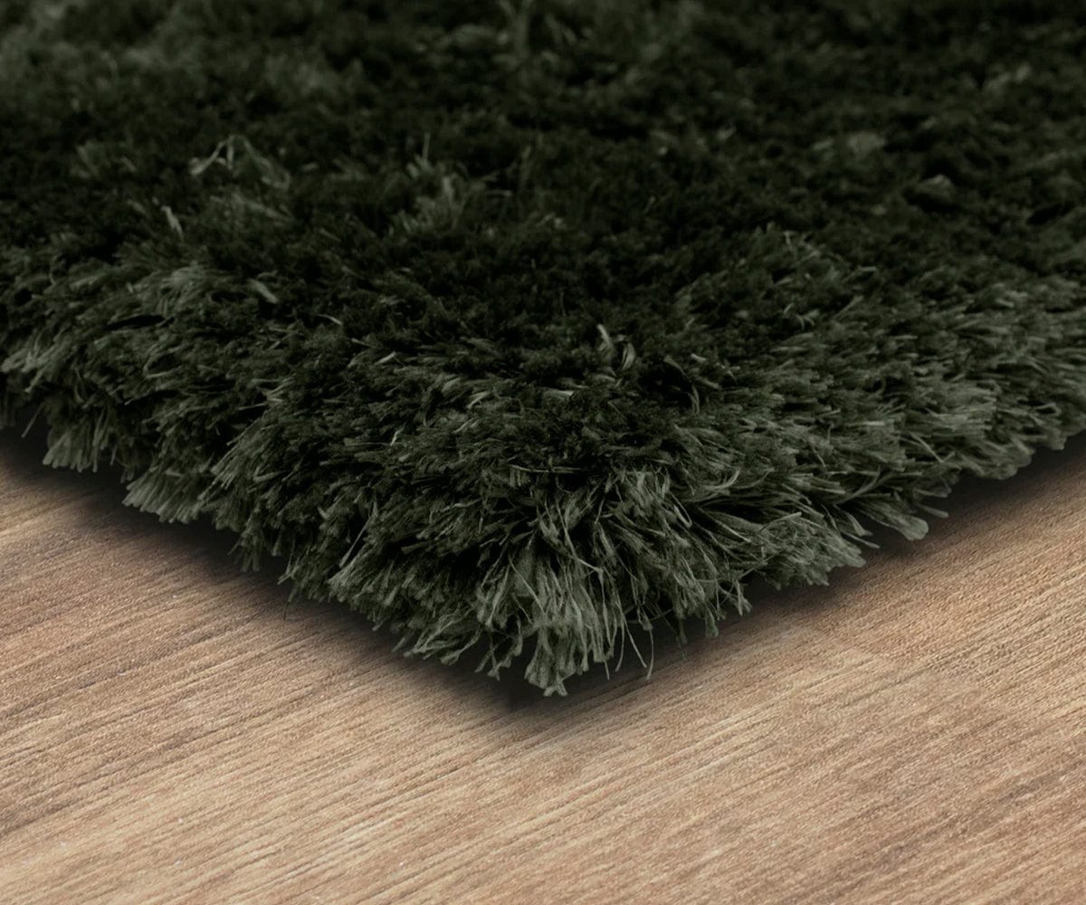 Tapis à poils longs Karastan Billow - Olive