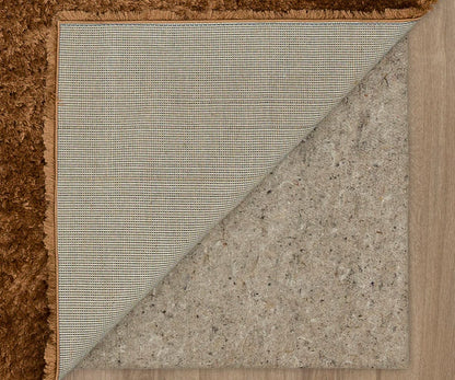 Tapis à poils longs Karastan Billow - Rouille