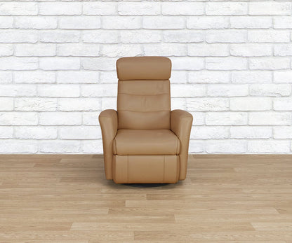 Fauteuil inclinable électrique en cuir Norrell