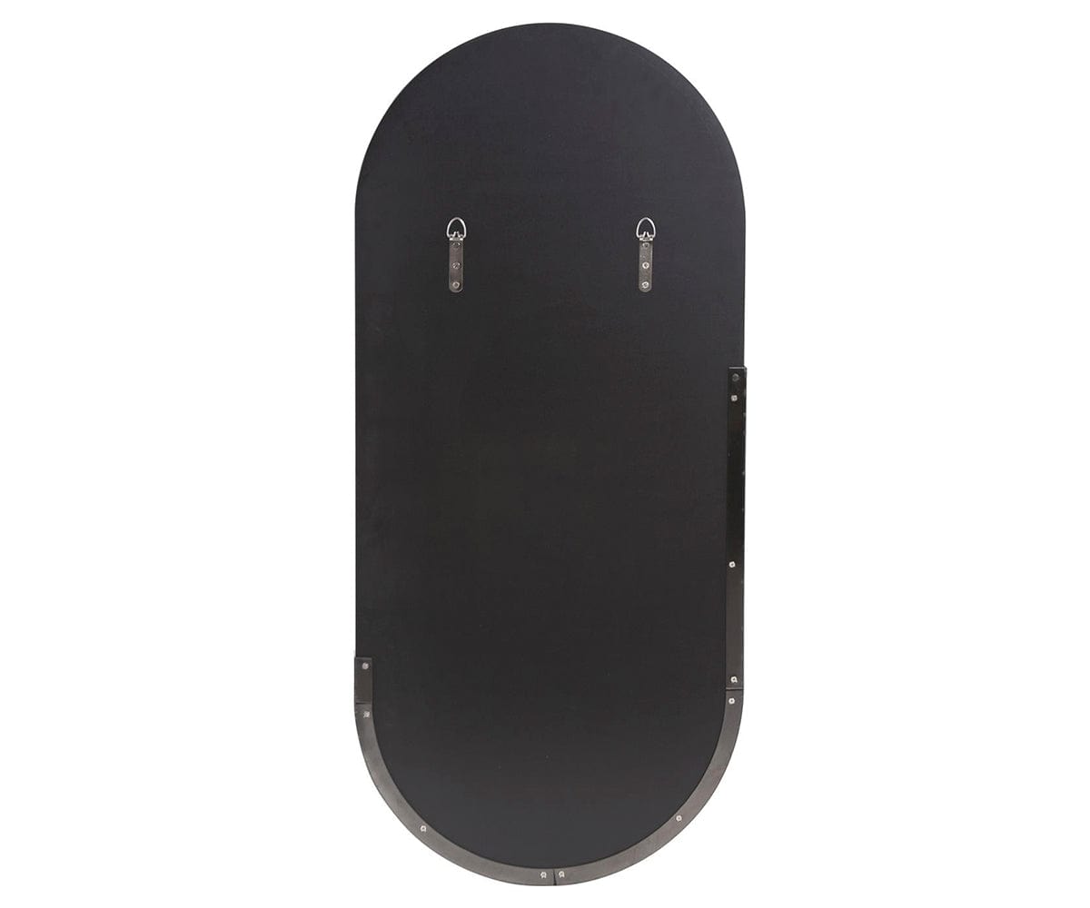 Miroir capsule en acier Dante