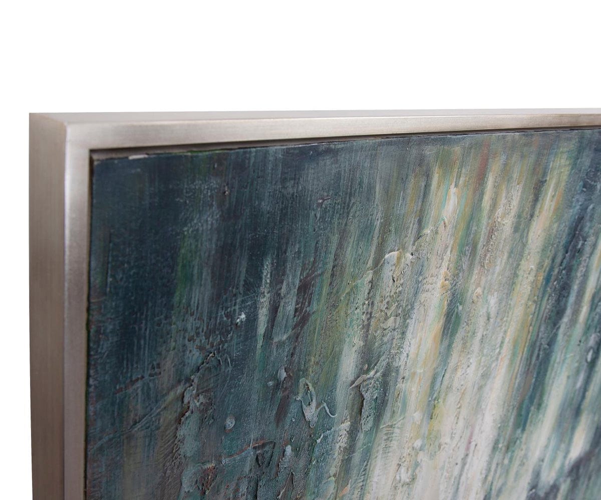 Décoration murale pluvieuse toute la journée