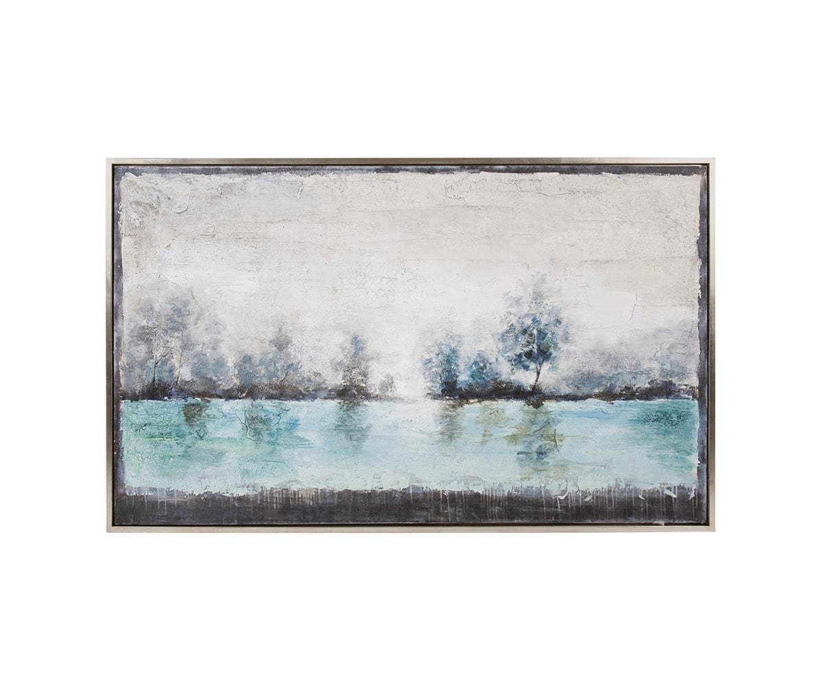 Décoration murale matinale grise anglaise