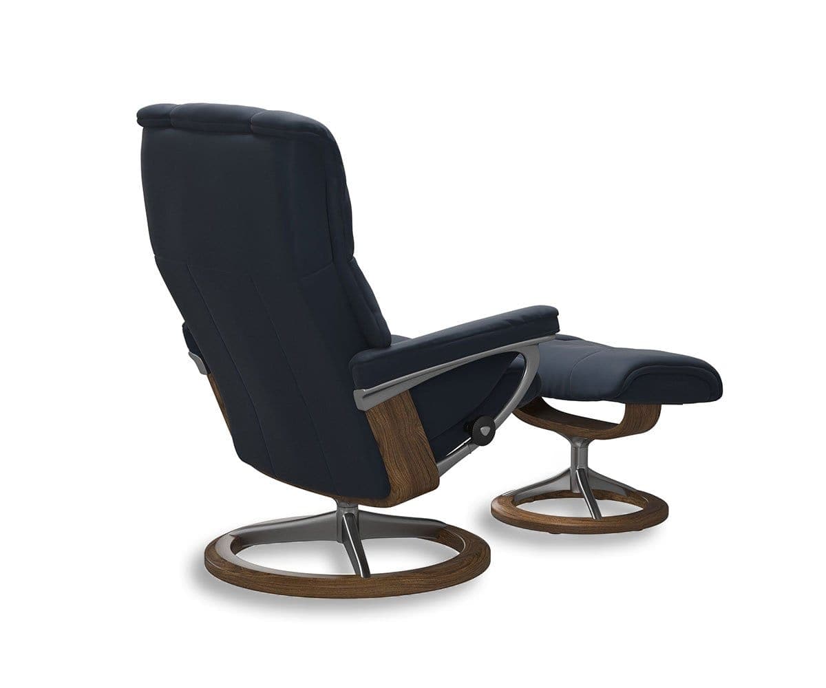 Fauteuil inclinable et ottoman Stressless® Mayfair avec base Signature